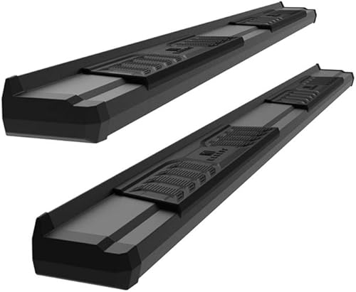 APS Estribos de barras Nerf estilo original color negro compatibles con Toyota Tundra 2022-2023 CrewMax