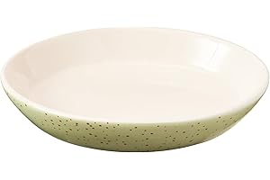 Ethical Products 6" Speckled Oval Ceramic Shallow Pet Bowl