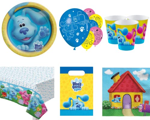 Service de table Blues Clues Stef Chef Party pour anniversaire