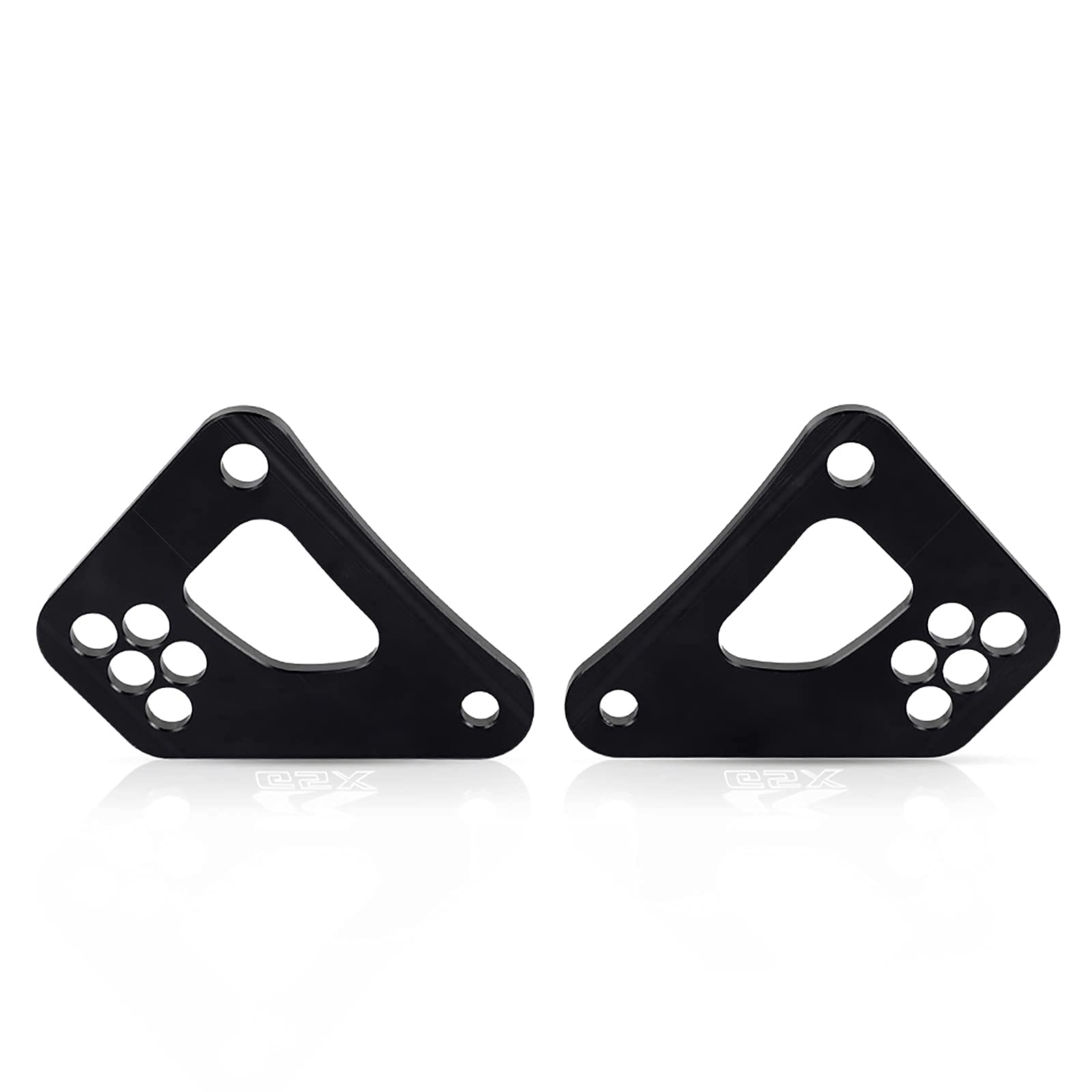 CNC T6 7075 Aluminium Liaison Lien d'abaissement pour GSX-R 600 750 1000 GSXR600 GSXR750 GSXR1000 L0/L1/L2/L3/L4/L5 2011-203 Accessoires de Moto (Noir)