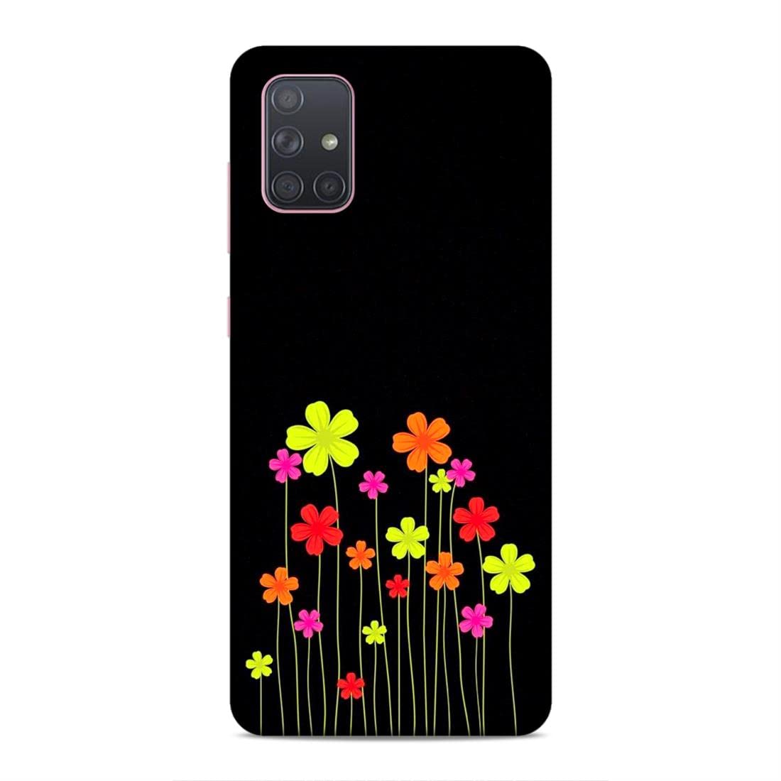 Generic| 3D Designer Back Case Cover for Samsung Galaxy A71 | Small Coloured Flower Pattern | (B0B7P3RLFK) Amazon Price History, Amazon Price Tracker
