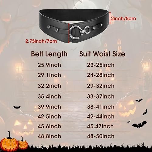 JASGOOD Women's Elastic Wide Belts Retro Stretchy Belt Vintage Cinch Belts for Dresses Coats, Coffee
