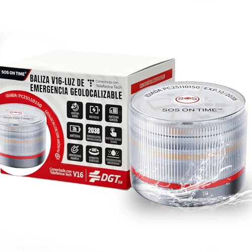 ZEDAOTC Balise d'urgence V16 Lumière d'avertissement Homologu...