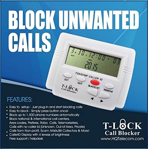 hqtelecom (OEM) T-lock Call Blocker Version 5.0