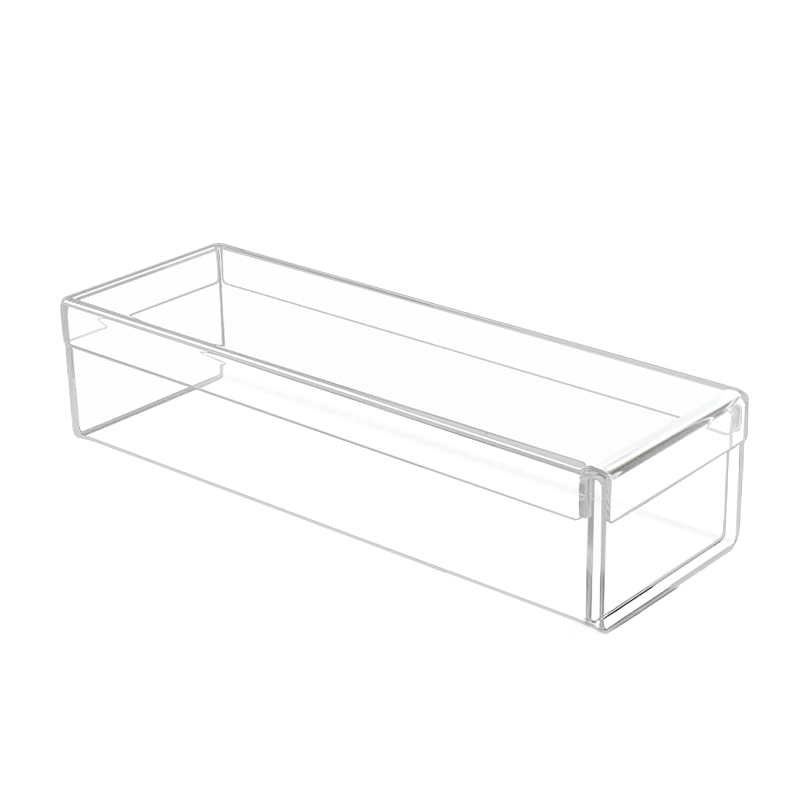 Qusinfc Clear Acrylic Dessert Box Rectangular Shape Tiramisu Cake Container Perfect for Parties Gatherings and Celebration Tiramisu Box