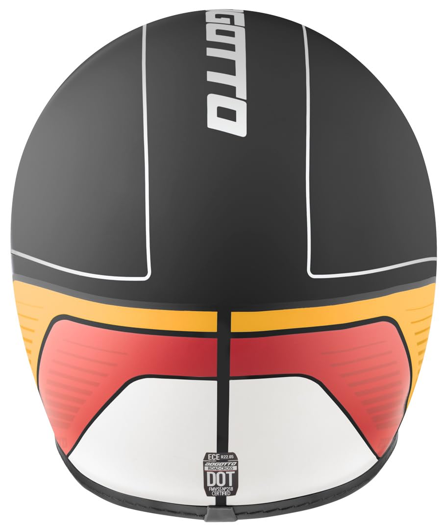 Bogotto FF980 EX-R Caferacer Casco da Croce