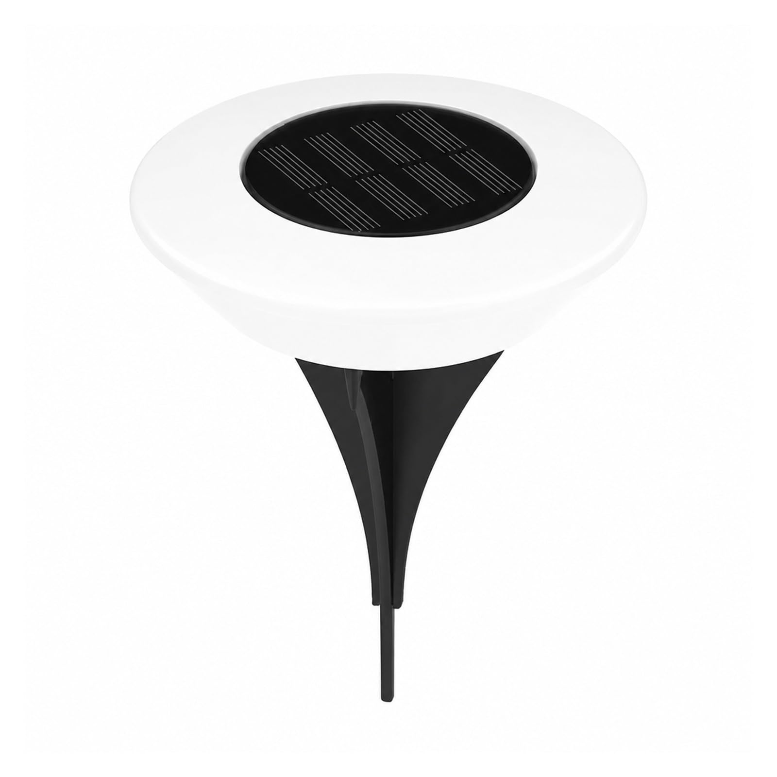 AMRTTWY In Ground Lights, Solar Ground Lights 14LED Outdoor Landscape Lawn Lamp(White Light 1PC)