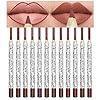 Lip-Liner-Pencil-Set12-Color-Matt-Smooth-Waterproof-lip-pencil-set-lip-pencil-set-Natural-Long-Lasting-Makeup-Lip-Liners NICEFACE Lip Liner Pencil Set,12 Color Matt Smooth Waterproof lip pencil set lip pencil set, Natural Long Lasting Makeup Lip Liners