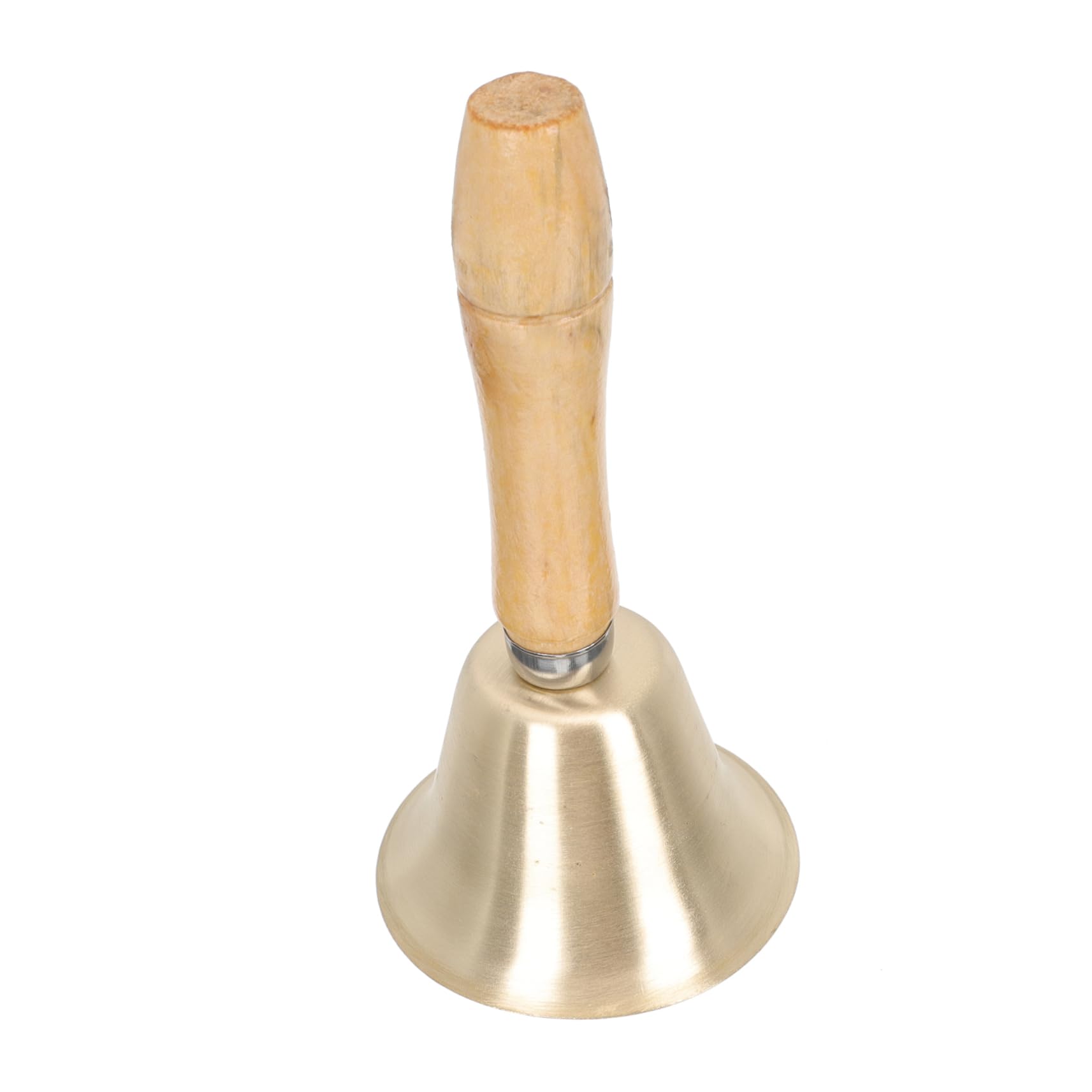 Operitacx 3 Pz Campana a Mano Campanello Del Maggiordomo Della Scuola Arredamento Campana Piccola Campana Decorativa Decorazioni Artigianali Natalizie Rame Campanelli Eolici Di Legno
