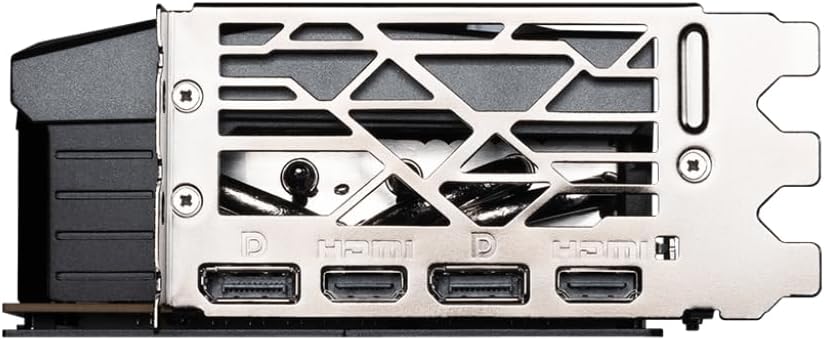MSI GeForce RTX 4090 Gaming X Slim 24G Gaming Graphics Card - 24GB GDDR6X, 2695 MHz, PCI Express Gen 4, 384-bit, 2X DP v 1.4a, HDMI 2.1a (Supports 4K & 8K HDR) Black