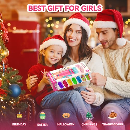 Flooyes FB001-1 Friendship Bracelet Making Kit For Girls, 7 8 9 10 11 12 Years Old Girl Birthday Gifts, Jewelry Diy Crafts For Girls 8-12, Popular Style Crafts String Maker Tool Handmade Kids Toys thumb #7