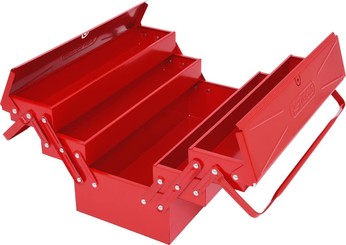 KS Tools 999.0120 Cassetta portautensili, 5 scomparti, metallo, 420mm