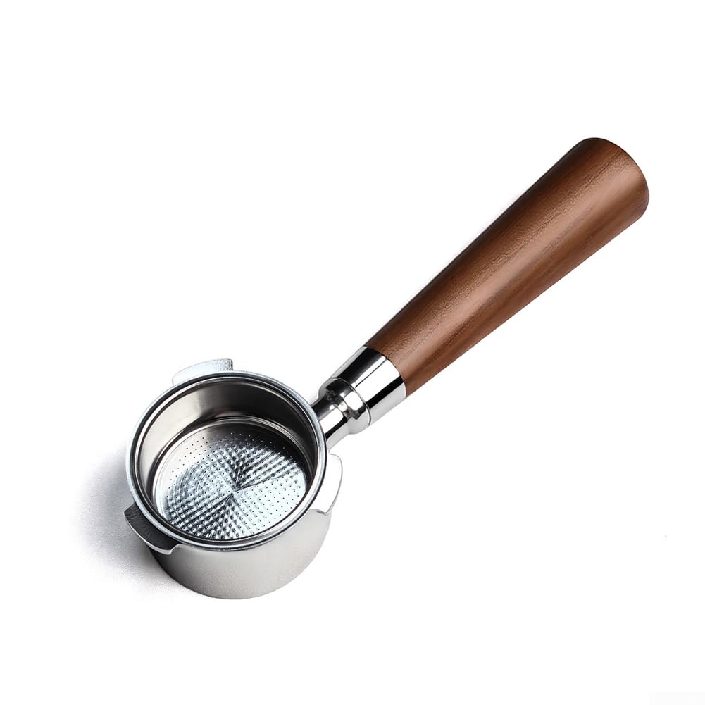 Portafiltro senza fondo 51 mm manico in legno per ECP680