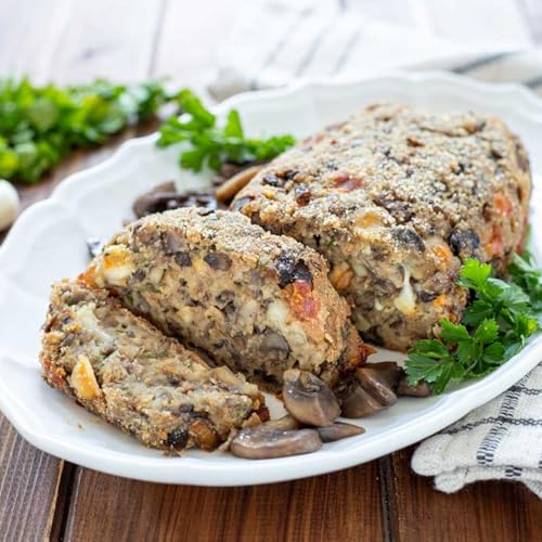 Polpettone di funghi vegetariano