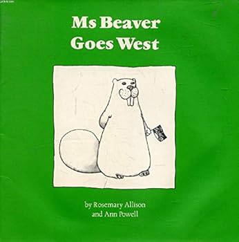 Paperback Ms Beaver goes west Book