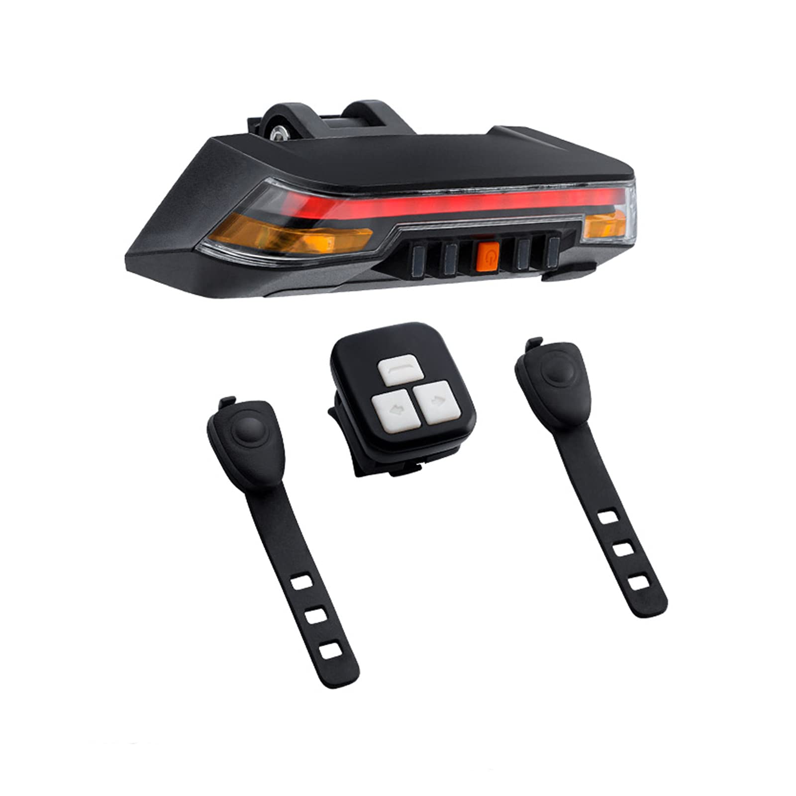 Feu Arrière de Vélo Intelligent Clignotant à Distance sans Fil VTT Vélo de Route LED USB Rechargeable Étanche Vélo Lampe de Sécurité