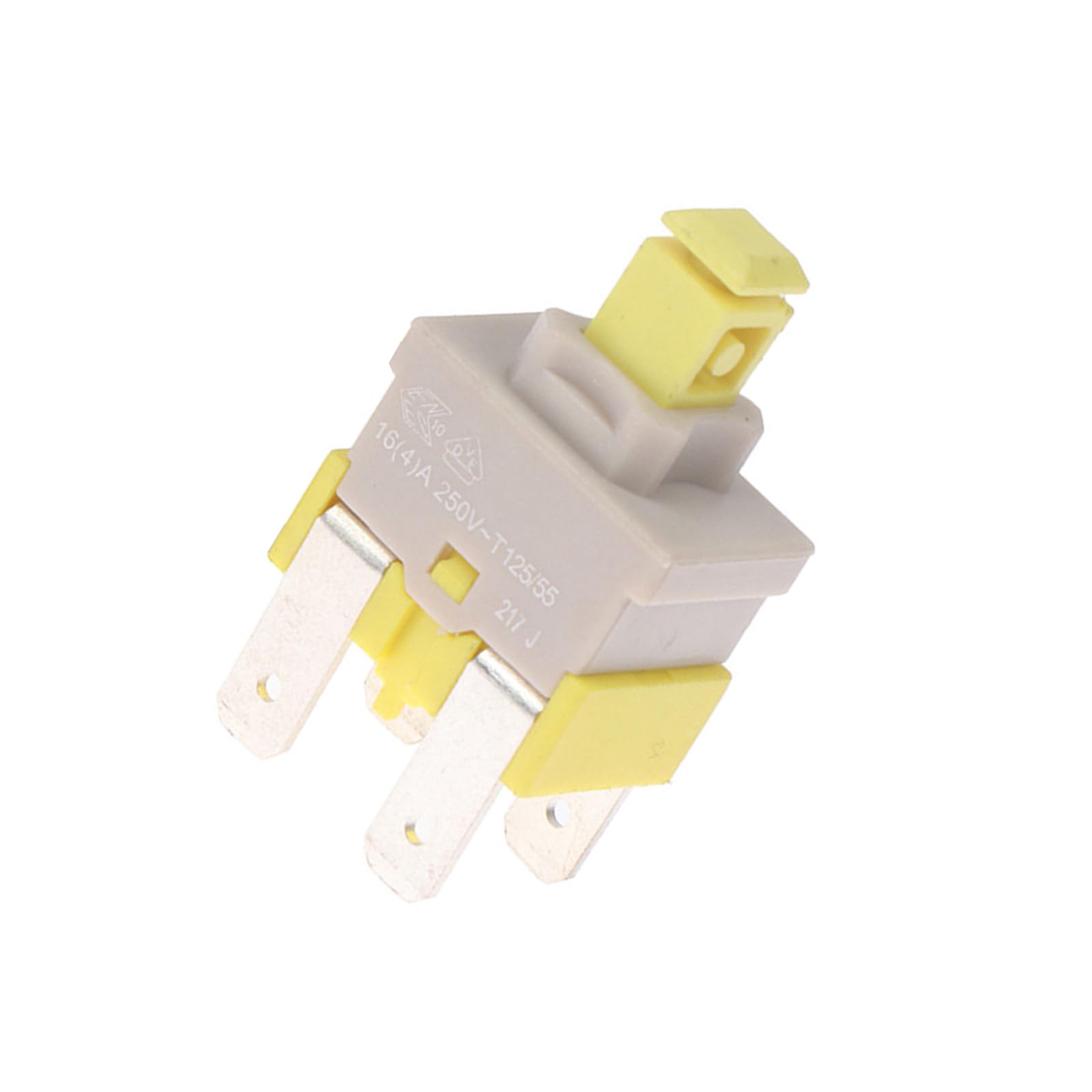 Oxxggkao 4 Pin Locking Switches with 10000 Operations Life Vacuum Cleaners Power Button Switches for Appliances 16A 250V Home Appliance Change