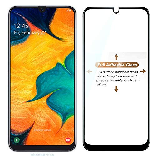 Image of Screen Protector for RealMe Narzo 20 / Narzo 20A (Black) Tempered Glass Edge-to-Edge 6D Screen Guard With Installation Kit