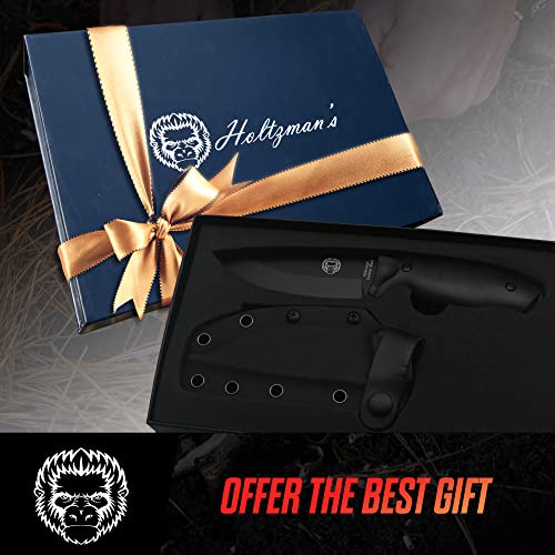 Bushcraft Survival Knife | Full Tang Fixed Blade Outdoor Camping Hunting Knife In Sheath Gift For Him | 1095 High Carbon Steel Knife | Bushcraft Survival Knife Gift #TOP5