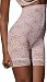 Bali Women's Shapewear Lace 'N Smooth Hi-Waist Thigh Slimmer, Rosewood, Medium