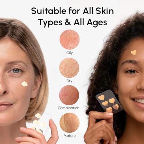 Image of MAREE Invisible Pimple Patches - Clear Pimple Patches for Face - Hydrocolloid Acne Patches Anti Blemish - Zit Stickers for Face - Parches Para Acne - Pinple Zit Patches Pimple Stickers - 72 Dots