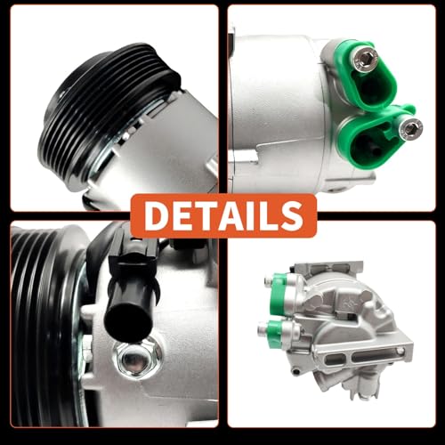 Image of Air Conditioner AC Compressor with Clutch Fit for Hyundai Elantra 1.8L 2013