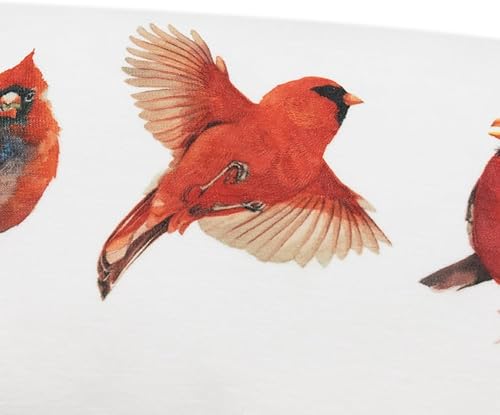 Miniatura 5 de JWH Funda de cojín con diseño de pájaros coloridos, linet, funda de cojín decorativa de chenilla, para el hogar, sofá, automóvil, cama, sala de