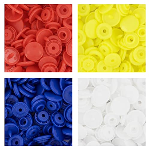 New 200 Sets KAM Plastic/Resin Snaps/Snap for Diapers/Bibs/Cloth/PUL (You Choose 4 Colors)