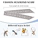 Zhamate 18Pcs Satin Scarf Set Fashion Scarves for Women Multifunctional Boho Scarves for Headband Bag Belt Accessory