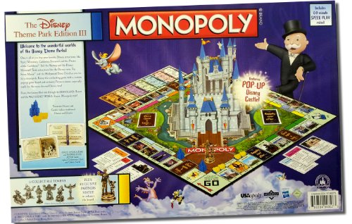 Disney Theme Park Edition III Monopoly Game by Hasbro – Bild 3