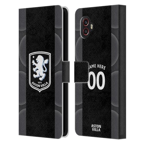 Aston Villa FC étui portefeuille cuir Samsung Galaxy Xcover6 Pro coque protection téléphone