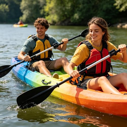 Soporte de remo para kayak ajustable y multifuncional balsa y canoa 2