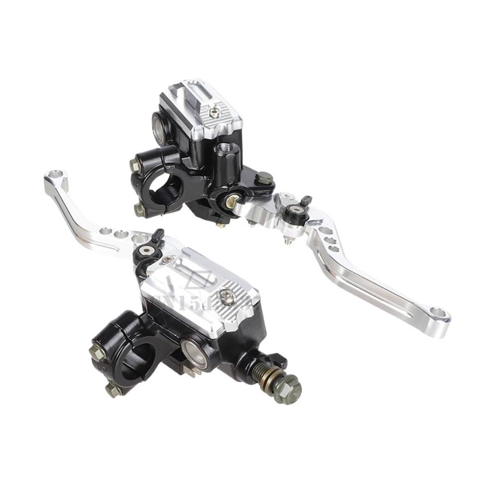 Dagmara Chrome 7/8" 22Mm Left And Right Handlebar Motorcycle Hydraulic Brake Master Cylinder Clutch Levers Sets For For For