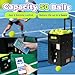 SENODON Best Tennis Ball Machine, Adjustable Speed and Angle, 60km/h (37.3mph), Tennis Machine for Ball Kids, APP & Remote-Controlled, 50 Ball Capacity, Great for Training Adults, Children