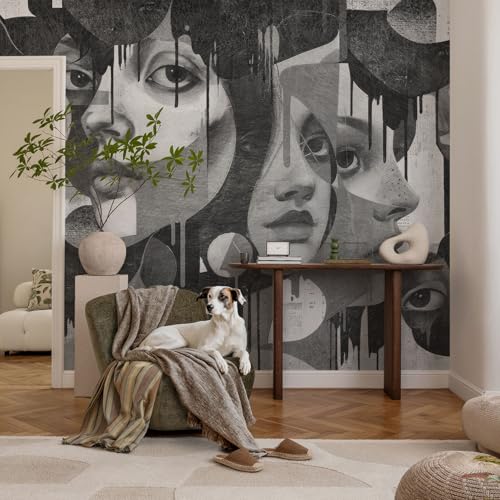 Tapisserie intissée facile à nettoyer Tulup pose murale simple pour chambre