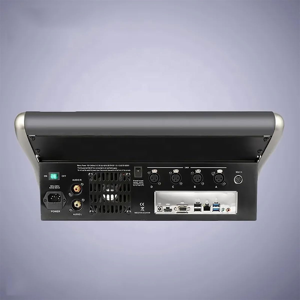 14,1-Zoll-Professionelle Quarzkonsole, DMX512-Lichtsteuerung, 4 Integrierte DMX-Ausgänge, 2048 Kanäle, Unterstützt Art-net, Titan-net, Streaming CAN, Für Lichtshows