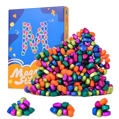 550pcs Fidget Toys Adults,Weak Magnetic Stones, Desk Fidgets Stress Relief Toy, Fidget Adults Gifts,Sensory Toys for ADHD Gift