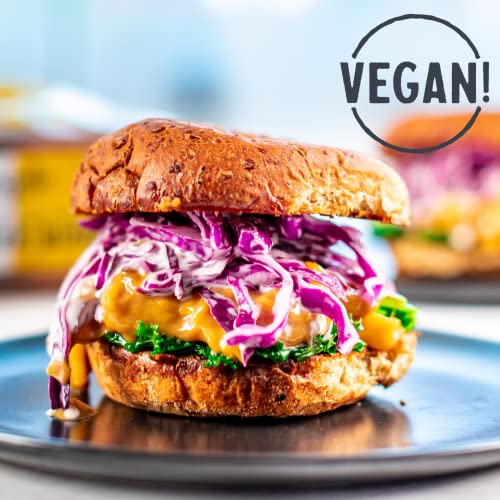 Angelic Bakehouse Burger Buns Pack – 16 Ounce, Pack of 3 – Sprouted Whole Grains – Vegan, Kosher and Non-GMO (24 Buns)