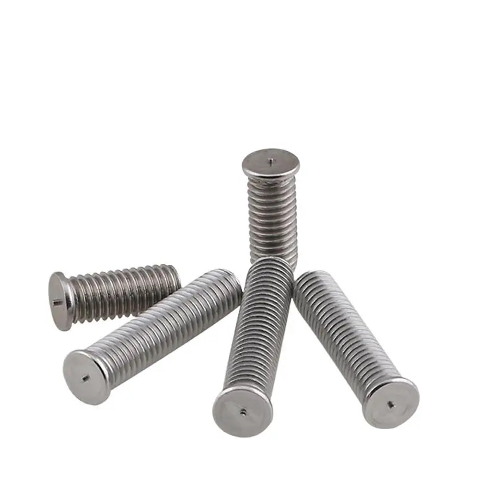100 szt. M3/M4/M5*6-50mm kołki do zgrzewania punktowego ze stali nierdzewnej, gwoździe do spawania kondensatorów(30mm,M5)