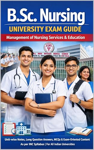Management of Nursing Services  Education: B.Sc. Nursing University Exam Guide Unit-wise Notes, Long Question Answers, MCQs  Exam-Oriented Content As ... anm m.sc nursing Book 19) (English Edition)