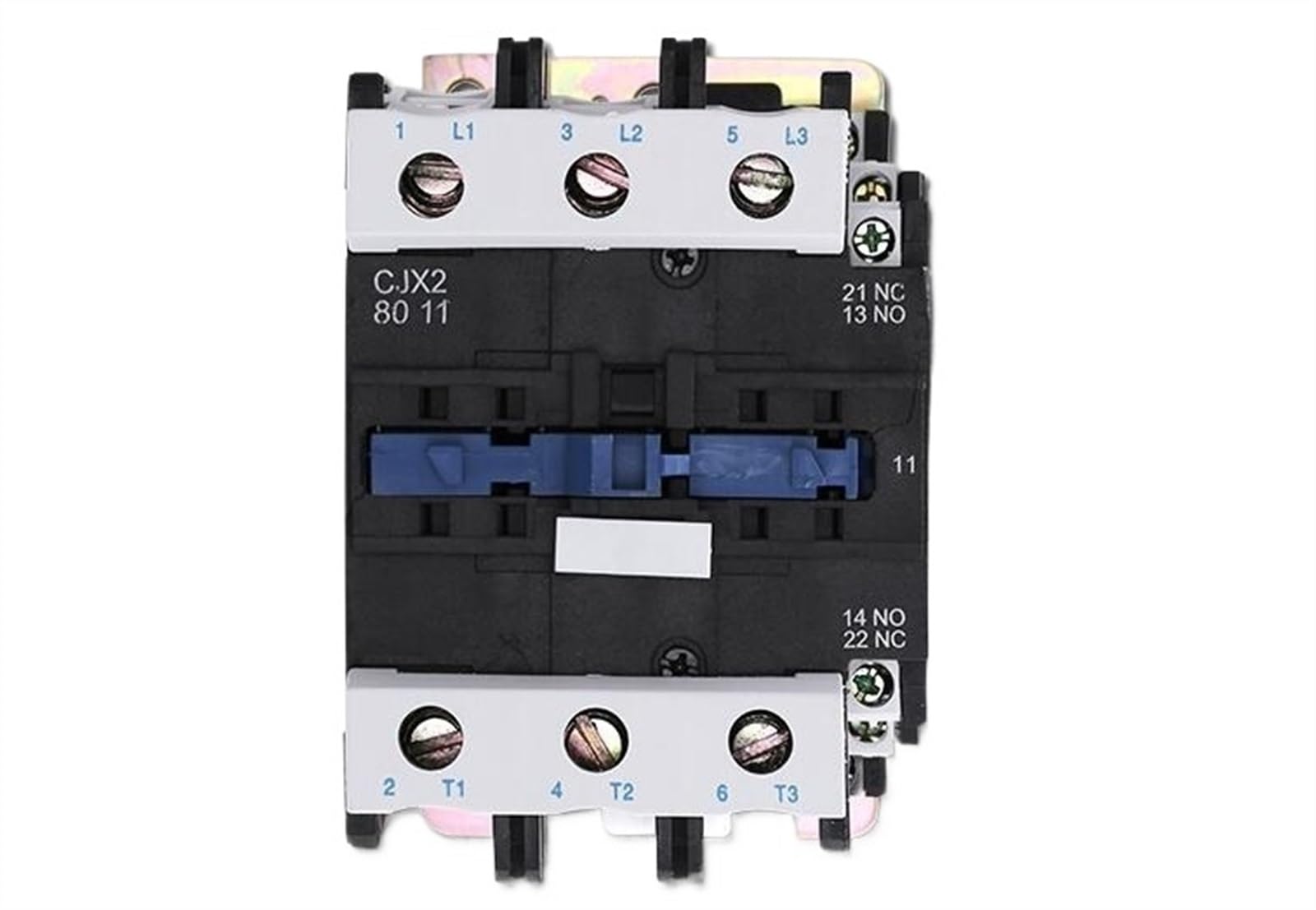 Contactor de CA LC1D trifásico CJX2-8011, 80 A, bobinas Cobre Punta Plateada, 24 V, 36, 110, 220 y 380(220V)
