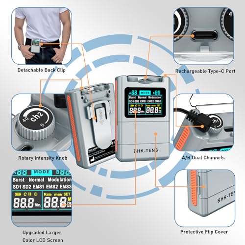 BHK-TENS Rechargeable TENS/EMS Muscle Stimulator - 19.99 w/ Code + 50% Off Code 5B4LVPQI - image 5