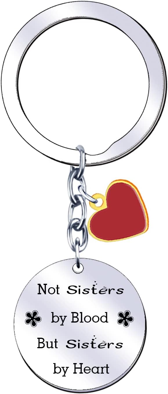 EAWEN Sisters Keychain Sister Gift from Sister Friendship Gifts for Women Sister Best Friend Keychain Friend Appreciation Gifts Birthday Christmas Gifts for BFF estie Soul Sister Birthday Graduation