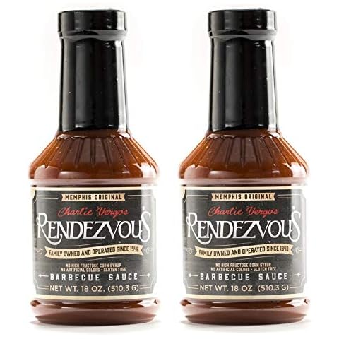 Charlie Vergos Rendezvous (Memphis) Famous Barbecue Sauce 1LB 2oz (510g) 2 Units Cover