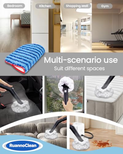 Image of Steam Mop Pads and Microfiber Bonnets Compatible with McCulloch