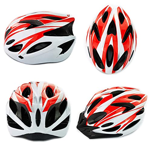 Image of UPANBIKE Adult Bike Helmet One-Piece Adjustable Head Safety Protection