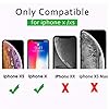 Telaso for iPhone X Case, iPhone Xs Phone Case Compatible with Magsafe Wireless Charging Translucent Matte Back Slim Shockproof Anti-Scratch Anti-Yellow Protective Magnetic for iPhone X/XS Case, Black
