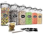 Wildone – Wildone Müsli-Behälter-Set aus Kunststoff, 6 große (16,9 Tas