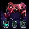CHENGDAO Controller for PS3 2 Pack Wireless Controller for Playstaion 3 6-Axis with High-Performance Double Virbration, Motion Control, USB Charging Cable (Skull + Galaxy)