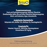 Tetra Menu Fischfutter - Hauptfuttermix mit 4 Spezialflocken in getrennten Kammern, abwechslungsreiches Futter für alle Zierfische, 250 ml Dose